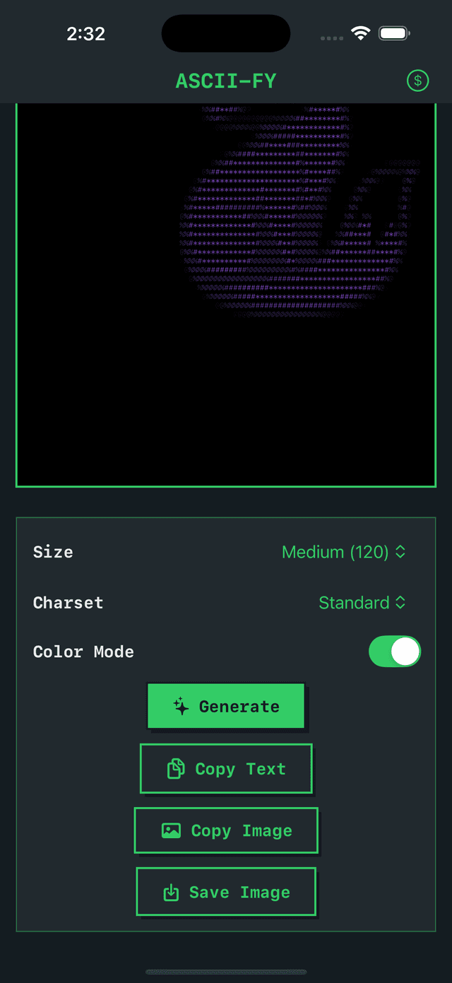 ASCII-FY screenshot 4