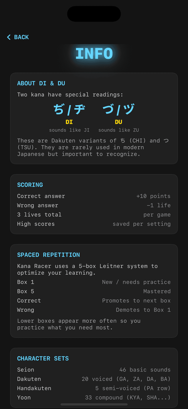 Kana Racer screenshot 4