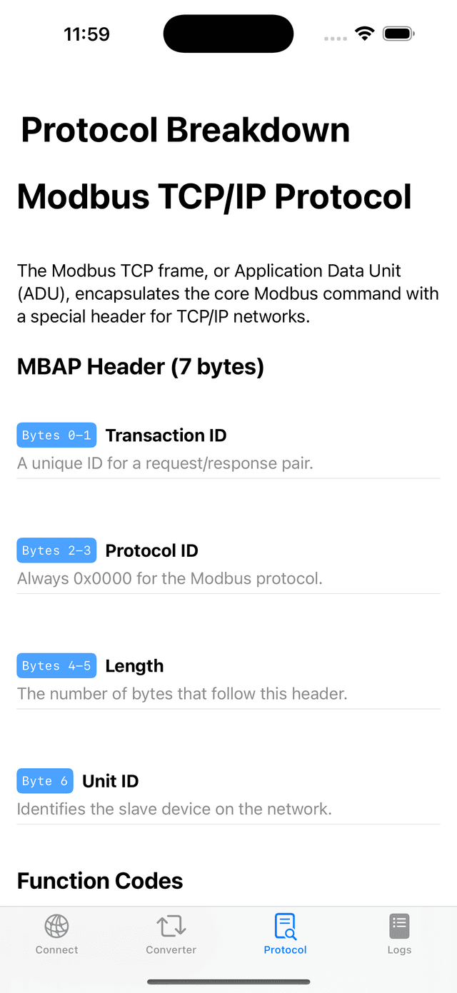 Modbus TCP Client screenshot 5